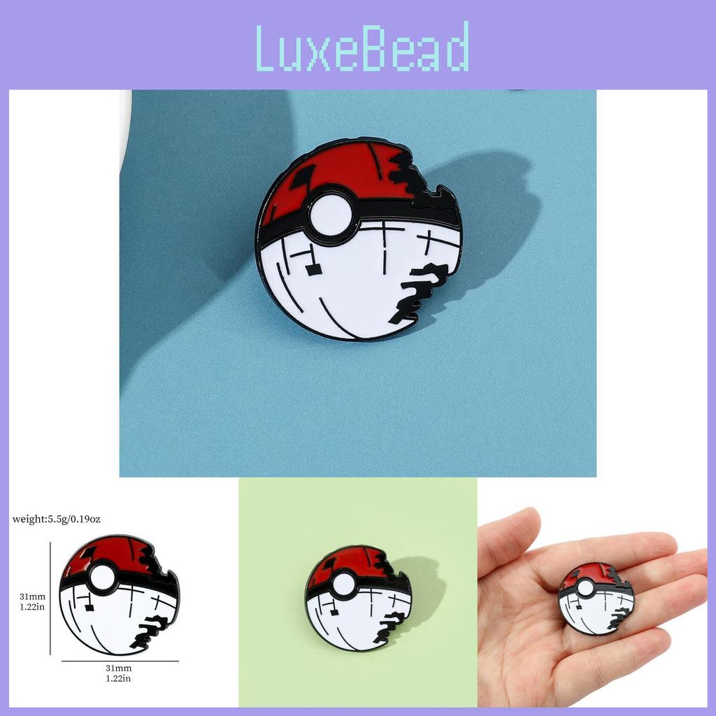 Cartoon Anime Pokemon Pocket Monster Chest Pin Badge Alloy Material Cartoon Character Design