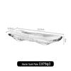 Japanese Style Glass Sushi and Dessert Plate - Rectangular Tray for Sashimi and Western Food