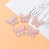 10Pcs Butterfly Appliques Exquisite Handicraft Double Layers DIY Embroidery Butterfly Patches Craft Flower Accessories