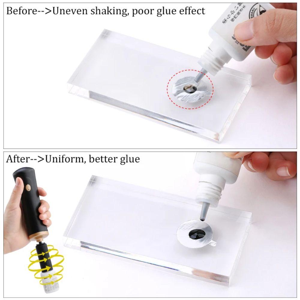 Battery Powered Nail Lacquer Shaker 25000 Rpm Liquid Mixer New Eyelash Glue Shaker  for Nail Polish