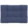 Pallet Cushion Navy Blue 120 X 80 X 12 Cm Fabric