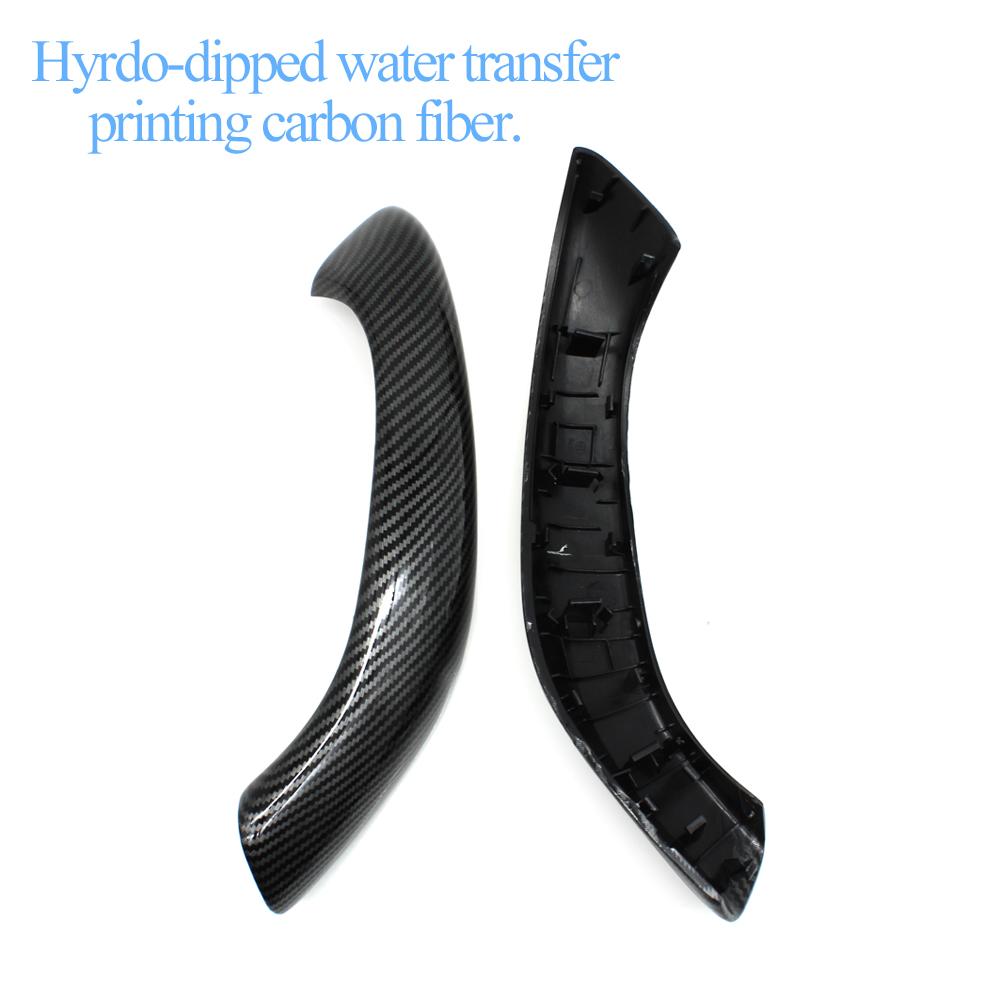 Manija de Tirador Interior de Puerta Izquierda Derecha Cubierta Exterior Panel Moldura Reemplazo Para BMW X1 X2 F48 F49 F39 2016-2020 51417417513