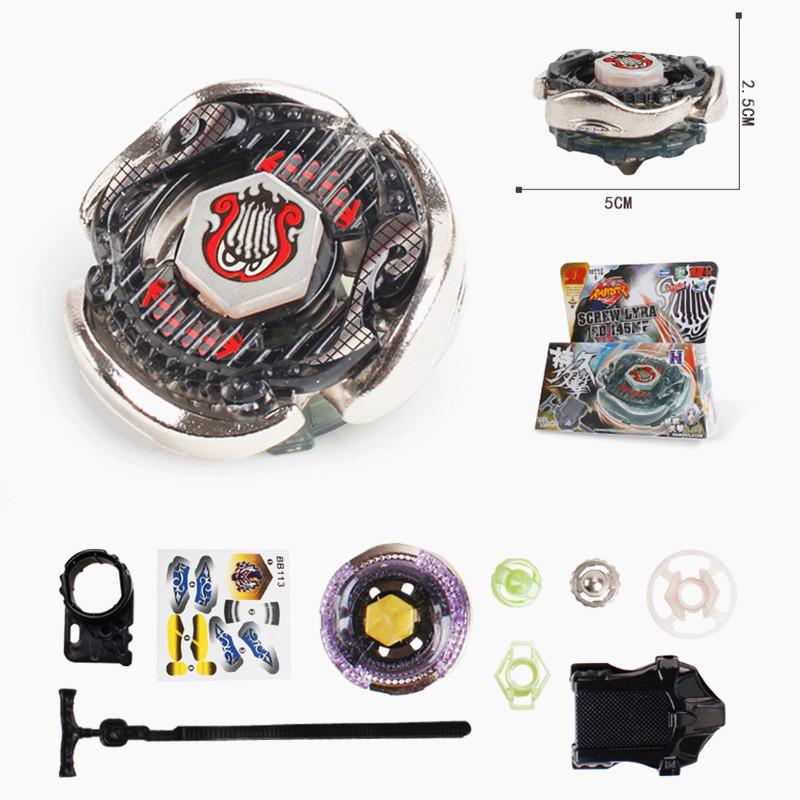 Toupie Beyblade Burst – Quadrive Metal Fusion Avec Lanceur – Set B-145 Pour Enfants