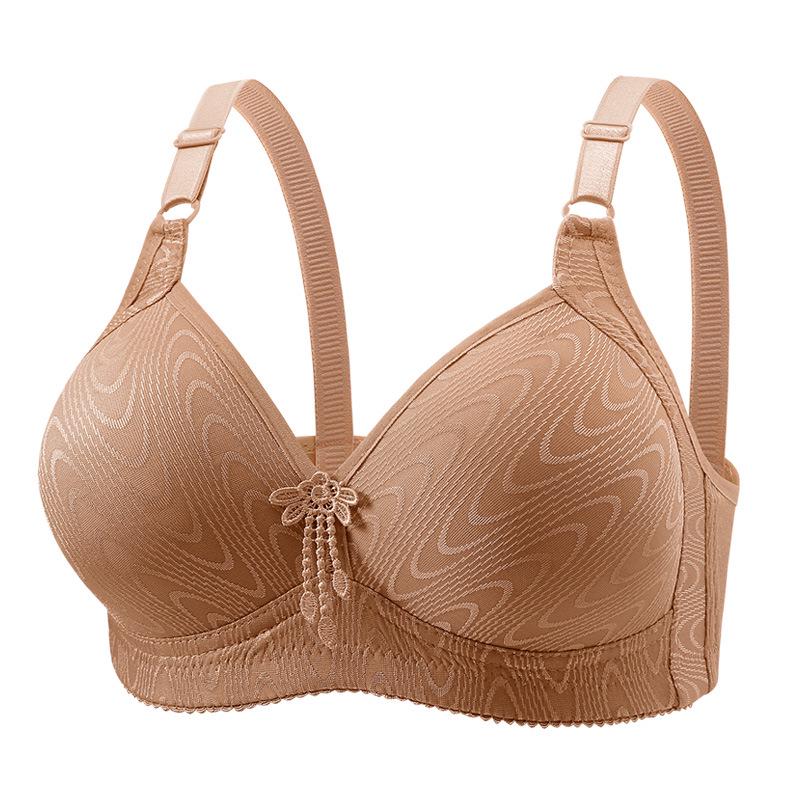 Magnetfreier kabelloser Übergrößen-BH gegen Durchhängen für Frauen mittleren Alters und ältere Frauen