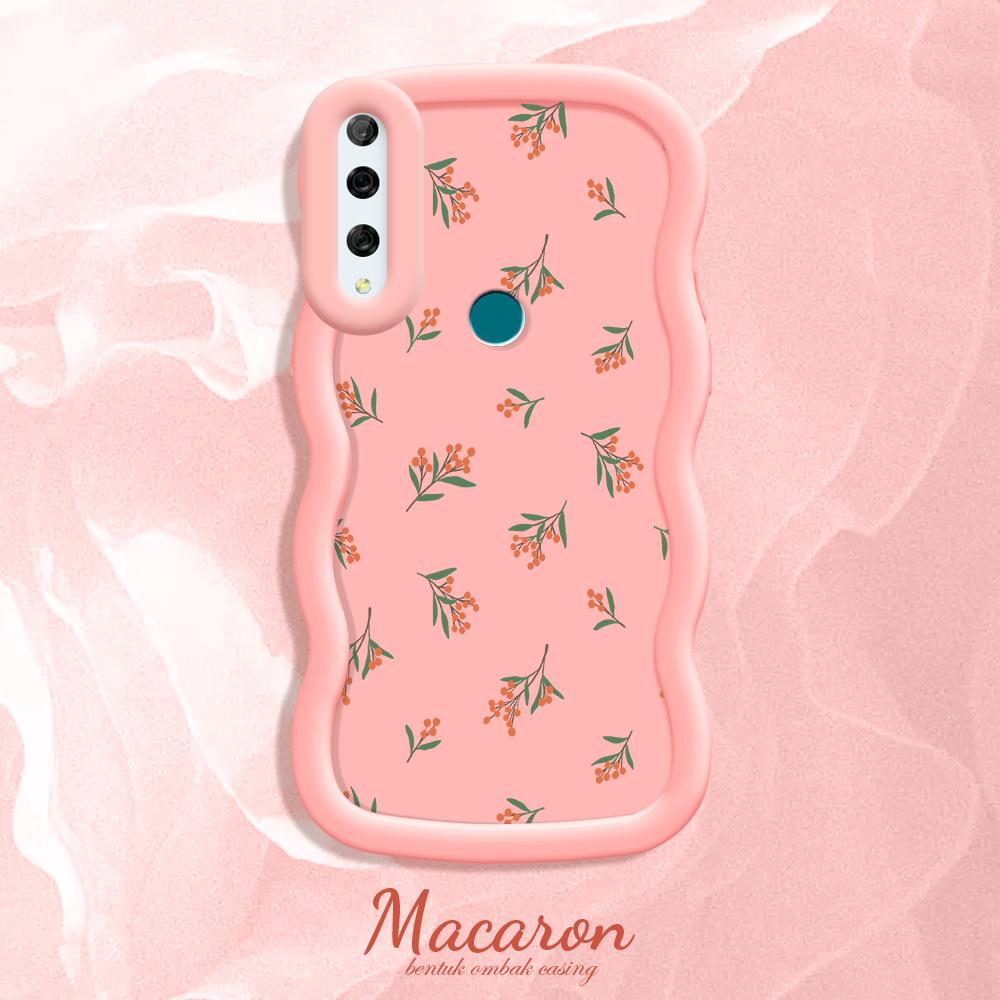 

Окрашенный узор Big Wave Edge Мягкий силиконовый материал Macaron чехол для телефона противоударный защитный резиновый чехол для iPhone Huawei Honor Infinix Tecno Tecno Spark Go 2020 розовый