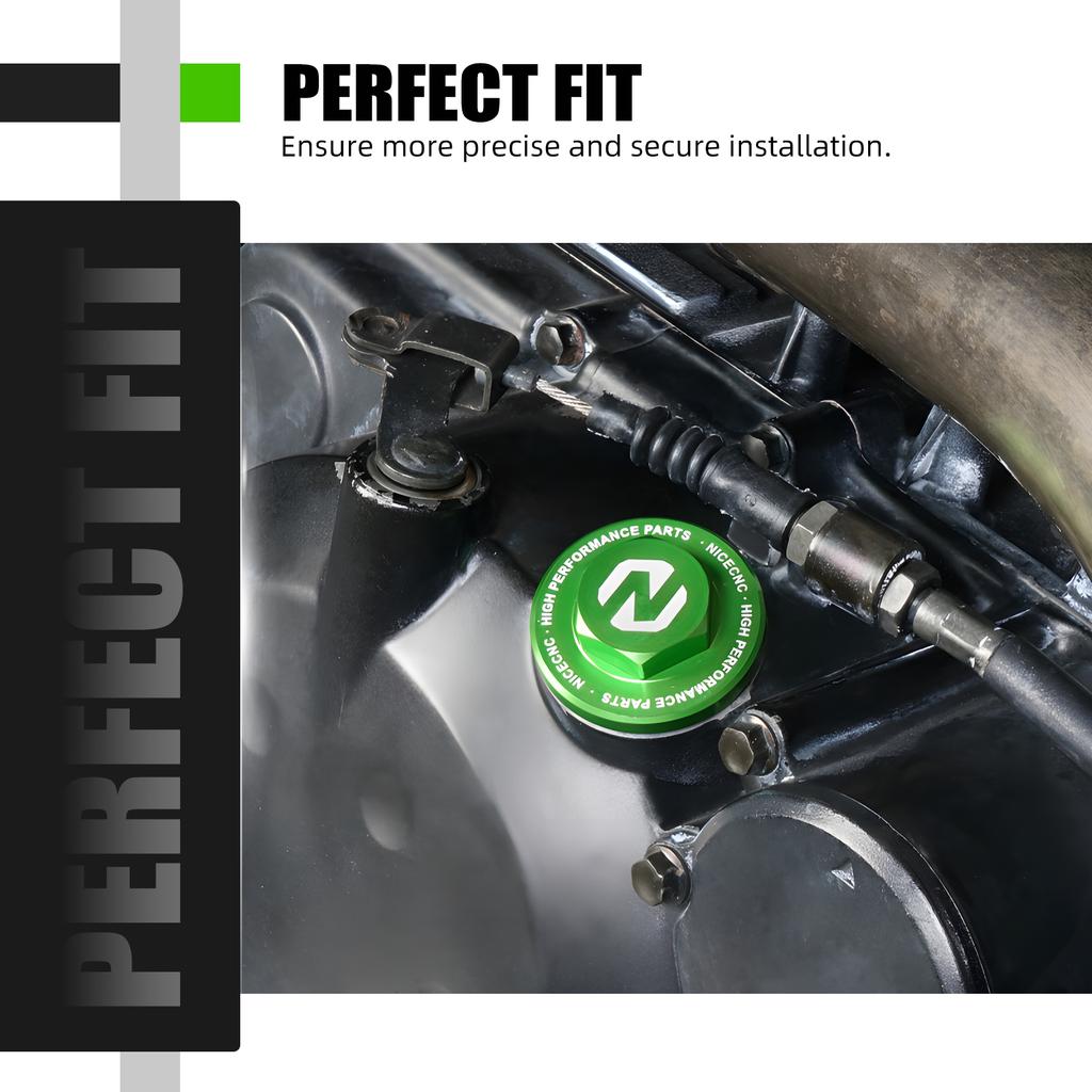 Motorcycle Engine Oil Filler Plug Oil Filler Cap Cover for Kawasaki KLR 650 KLR650 2007-2024 Versys-X 300 2017-2024