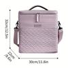 Polyester Insulated Picnic Bag For Camping - Leakproof Shoulder Cooler Tote, Large Capacity Thermal Lunch Bag