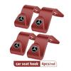 2pcs Car Headrest Hook Storage Hanger Back Seat Organizer Holder For Mercedes Benz AMG A C E S G Class W201 W210 W108 W204 W205