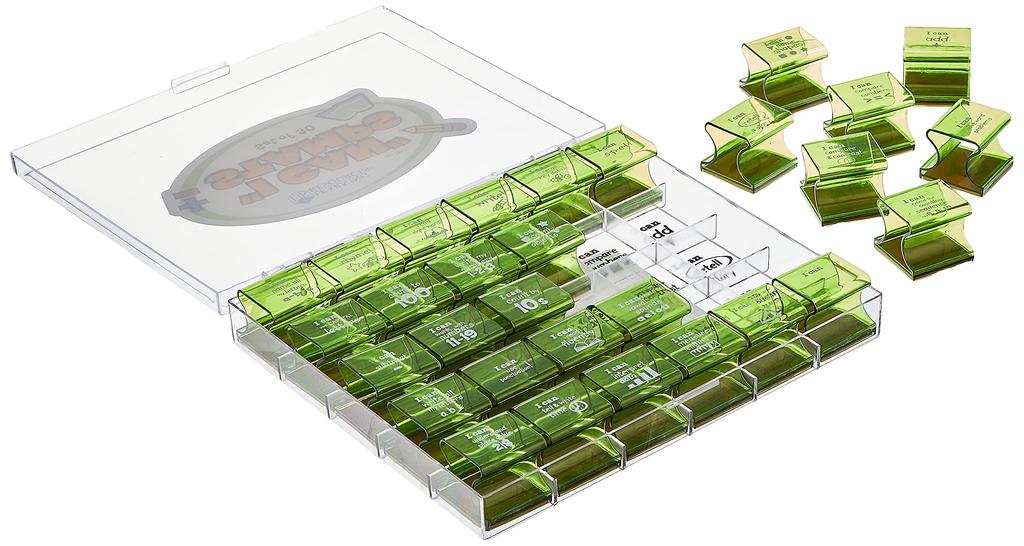 Learning Resources I CAN Stamp Set Authentic (30 Stamps) LER0807,