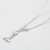 Tancise S925 Sterling Silver Luxury Personality Pendant Necklace Women's Classic Tide Necklace Necklace Party Gift
