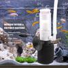 Biologischer Filter Aquarium Schwammfilter 3-in-1 Fisch Filter mit Starkem Saugnapf für Klare Wasserqualität