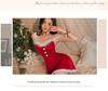 Fluffy Bunny Girl Christmas Lingerie - Backless Slip Dress