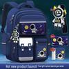 Elementary Boys' Space-Themed Schoolbag with Spine Protection and Burden Reduction
