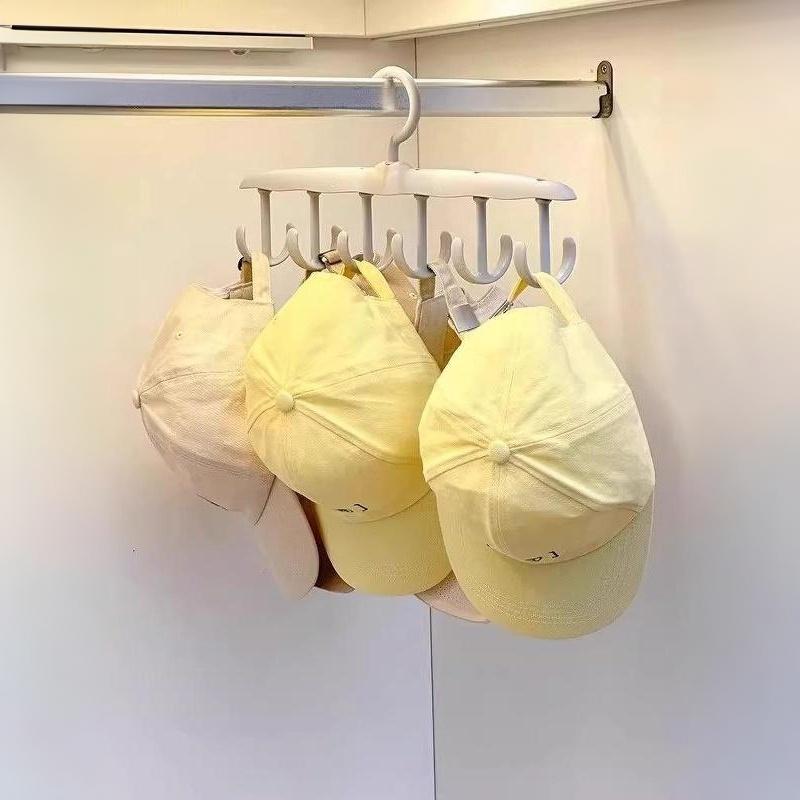5Pcs Multi Hook Clothes Hanger With 360 Degree Rotating Hooks Space Saving Design For Storing Camisoles Bras Underwear In Closet