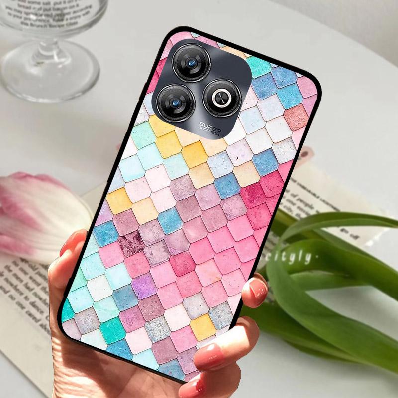 For ZTE Blade V60 Smart 4G Case Cool Wolf Lion Luxury Silicone Soft TPU Phone Cover For ZTE Blade A75 4G V60Smart Fundas Shell