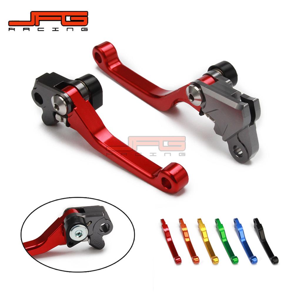 

CNC Aluminum Bullhorn Brake & Clutch Levers for CRF230F 03-17 Off-Road Motorcycle Black Handle