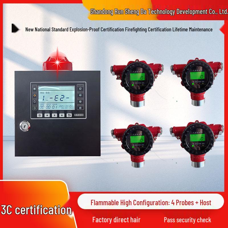 LPG and Toxic Gas Detector for 24/7 Restaurant Safety