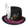 Elegant Steampunk Top Hat for Men And Women - Stylish Accessory Events