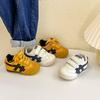 1 3-year-old Children's Board Shoes 2025 Spring Baby Toddler Shoes Boys' Casual Shoes Soft-soled Girls' Sports Shoes Tide