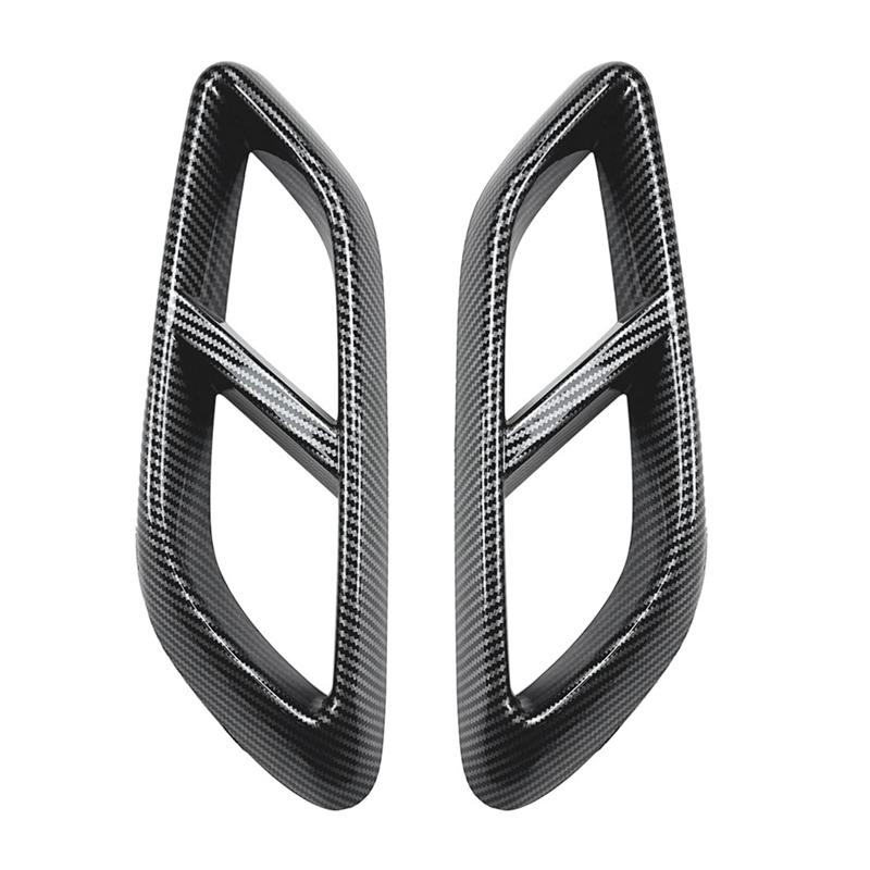 

Car Exhaust Pipe Trim Cover Stickers For CLE Coupe C236 2024+ AMG Car Tail Throat Decor Frame Gloss Carbon Fiber