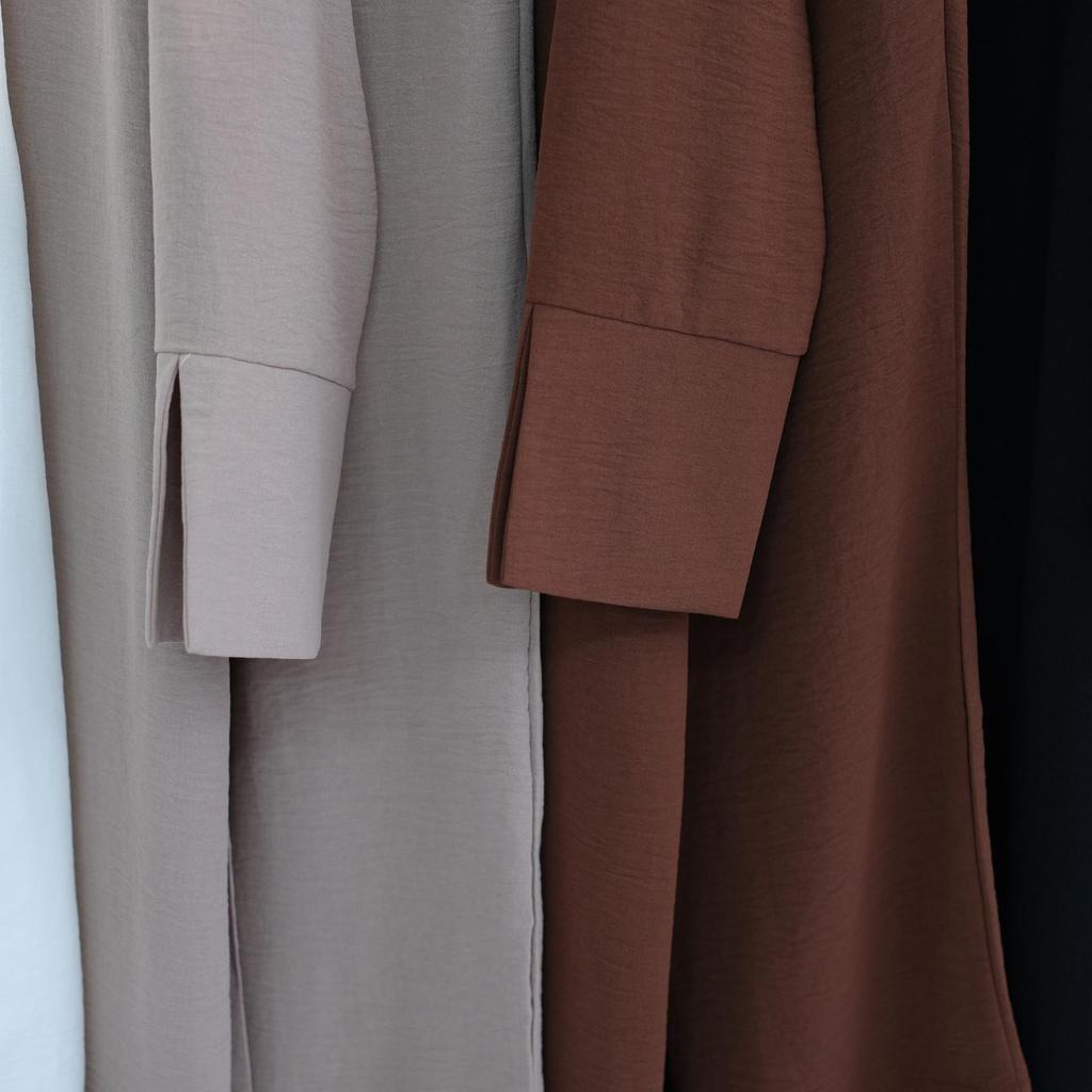 Loriya Solid Color Button Two-Piece Set - LR945