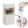 Brush Organizer Container for Drying 12 Pieces White 22X10.5X8 Cm