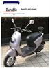 Little Elf Rear Backrest Tail Wing for Aima Electric Scooter