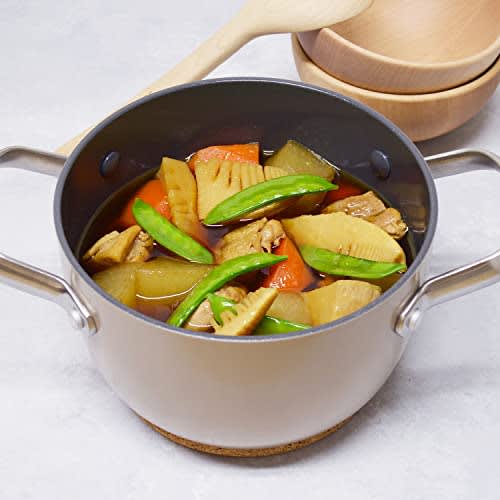 GREENPAN Multi-Food Cooker, 16.5cm, Taupe, with a Ceramic Coating Made from Sand-derived Minerals, Free of Harmful Substances. Can Be Used As a Rice C
