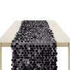 Fish Scale Sequins Table Runner Luxurious Elegant Sequin Tablecloth Sparkling 30x274cm Wedding Table Decoration