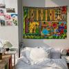 Game SStardew Valley Anime Tapestry Hanging Tarot Hippie Wall Rugs Dorm Home Decor