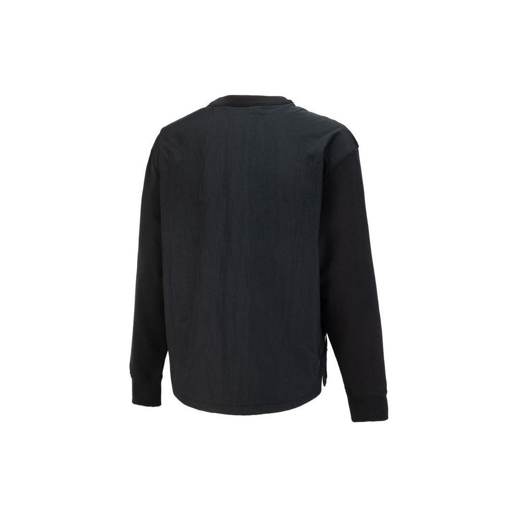 Puma Cny National Style New Year Series Bz Zaozhi Hoodie Solid Color Crewneck Sweatshirt Unisex Hoodies Black 539846-01