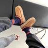 TAZZ thick-soled ethnic wind winter Tats woven short cotton drag snow boots women's autumn and winter