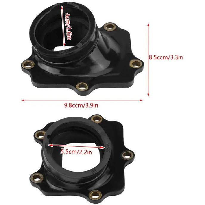 For Yamaha YZ250 YZ 250 Motorcycle Carb Carburetor Interface Adapter Joint Intake Manifold Boot 2002-2018 5NX-13565-00-00