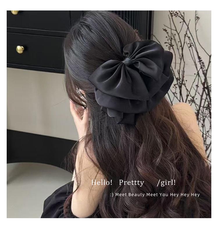 Enchanting Lily Flower Hair Clip: Elegant Shark Clip for Updos