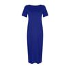 Damenmode Sexy Farbe Tasche Hüfte Elastizität Kurzarmkleid
