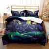 Mushroom Duvet Cover Collection Microfiber Wild Plants Flowers Bedding Collection Nature Botanical Animal Comforter Cover Single Queen Size