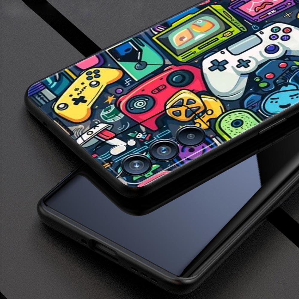 Technology Game Console Phone Case For Oppo Reno 13 12 11 10 7 F Find X5 X6 A98 A80 A79 A78 A57 A54 A31 A17 Pro Soft TPU Cover