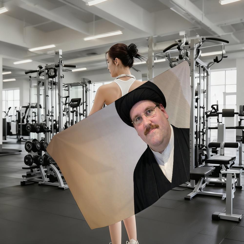 Funny man Drachenlord Towel Quick Drying Beach Towels Are Suitable For Swimming Pools Camping Yoga And The Gym