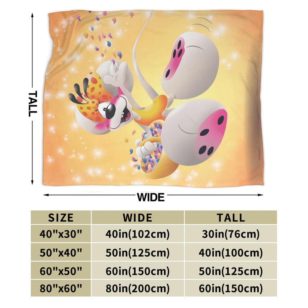 Cute Mouse Diddl Plush Blankets Children Flannel Throw Blanket For Home Decor Warm Design Quality Bedspread Birthday Gift