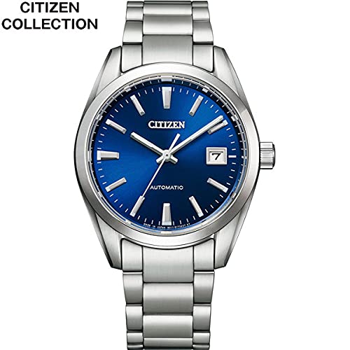 Citizen NB1050-59L Men's Watch, Automatic, Waterproof, Blue, Silver