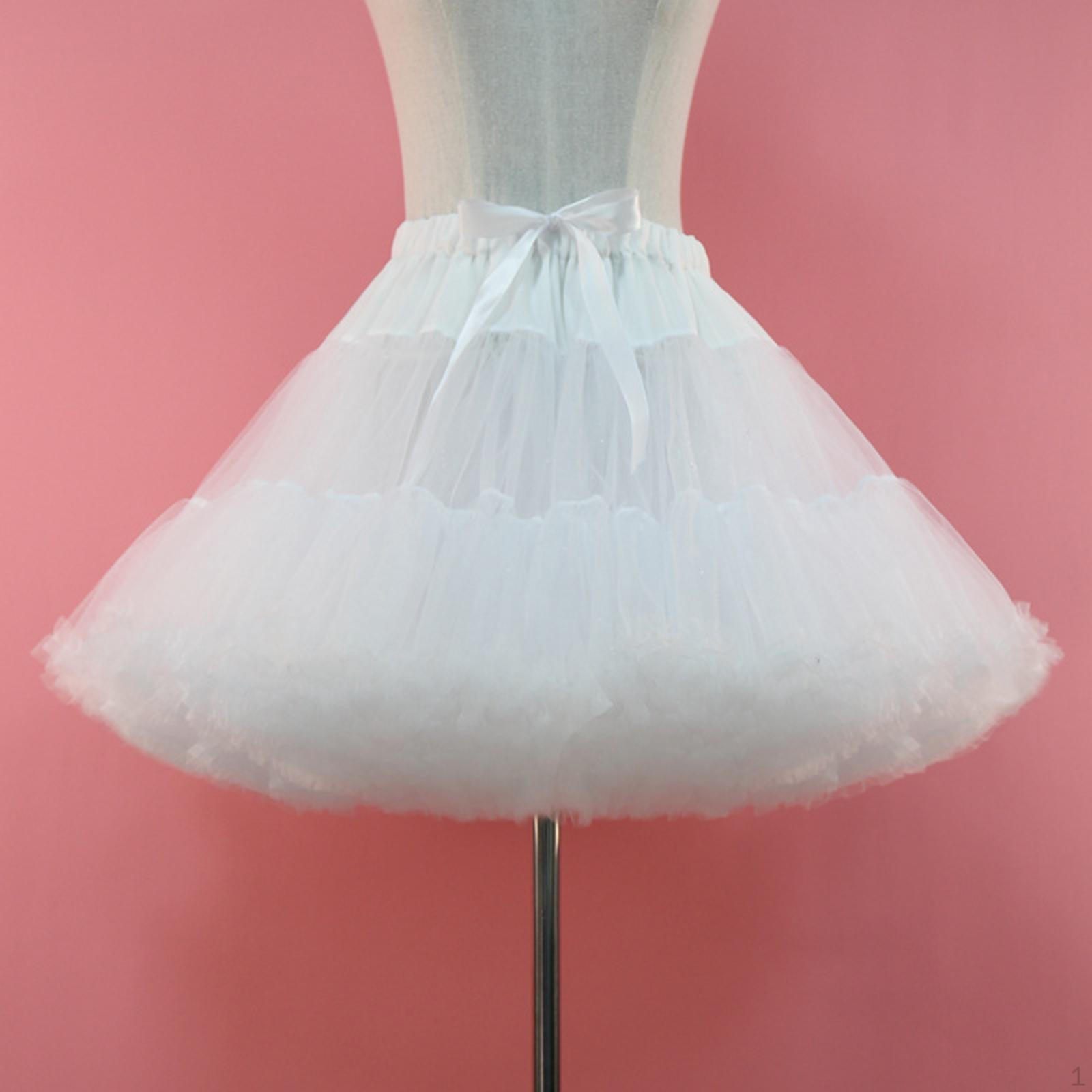 Элегантная свадебная нижняя юбка-кринолин для особых случаев White