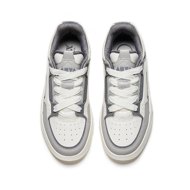 Anta Aojie 4 Lifestyle Series Men Skate Shoes White Grey 112618043-5