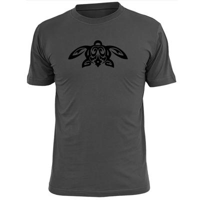 Mens Tribal Maori Turtle (v2) T Shirt Tattoo Reptiles Body Art