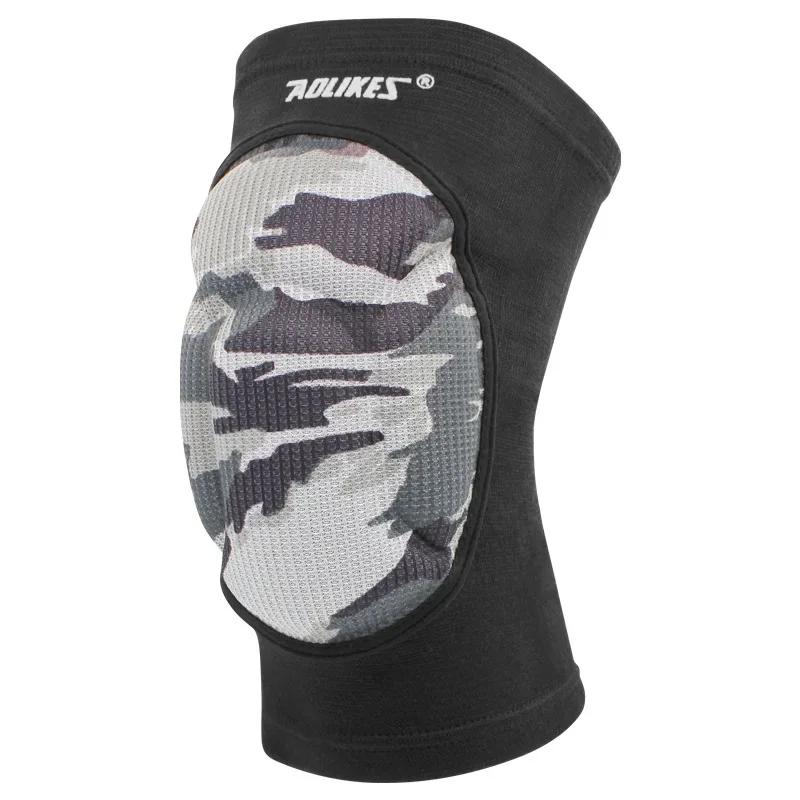1 Pair Shielding Thick Sponge Knee Pads Knee Brace - High Elastic Non-Slip Basketball Volleyball Knee Sleeves Support High Quality Practical Daily Use