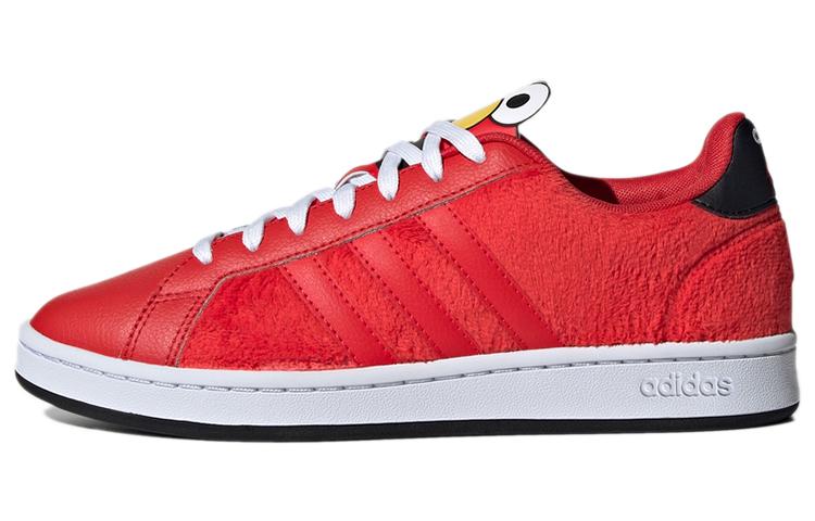 Adidas X Sesame Street Grand Court  Red Black  Women s GX3695 42