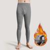 Pantaloni Caldi da Ragazzo a Vita Alta con Velluto Spesso, Perfetti per Studenti delle Scuole Medie e Superiori, Strato Base Resistente al Freddo Invernale.