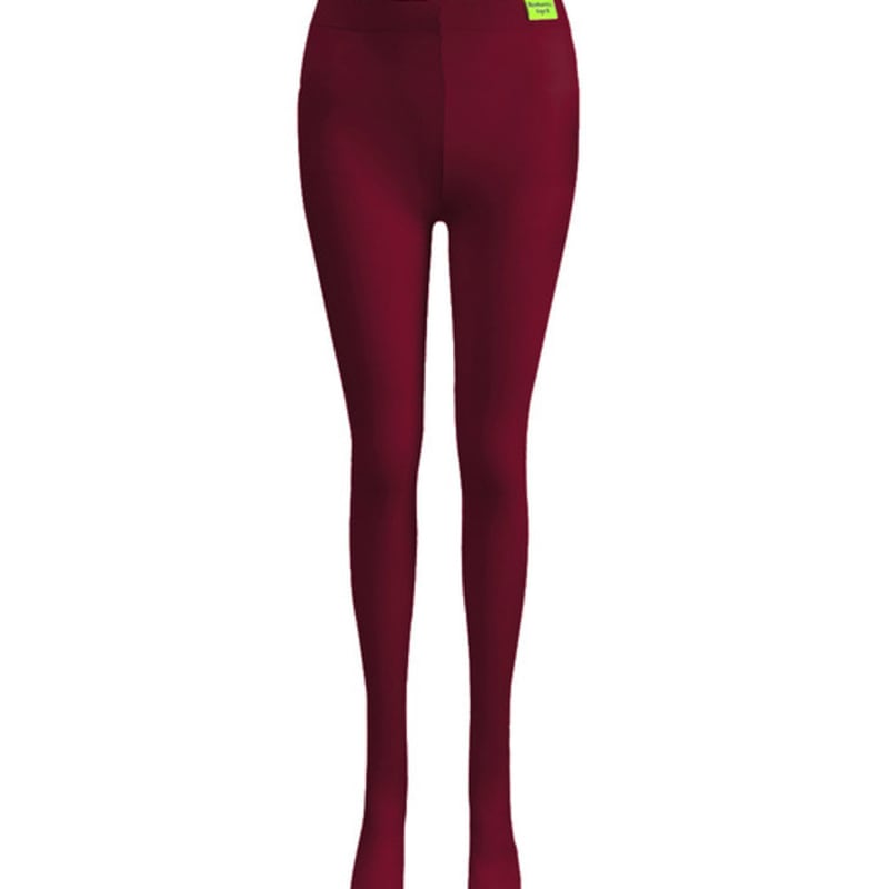 

Романтичные тигровые базовые колготки (Бургундия) Free