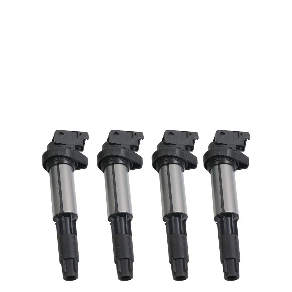 4x Engine Ignition Coil Pack Set for BMW E90 E46 F30 MINI Cooper Peugeot 207 308 Citroen 12137575010 597091