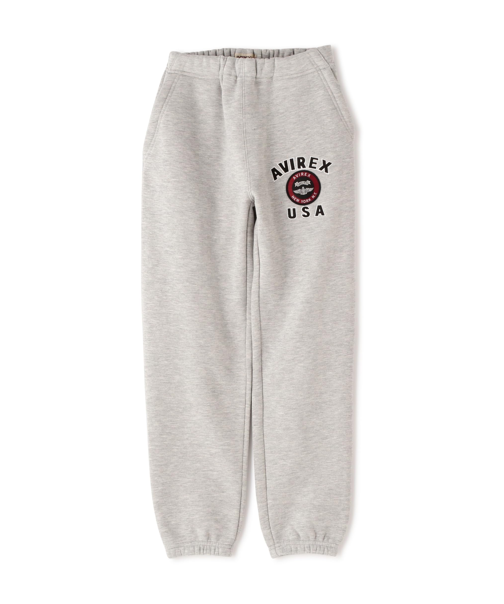 AVIREX Kids VARSITY LOGO SWEAT PANTS 100 Oxford 783-3910951