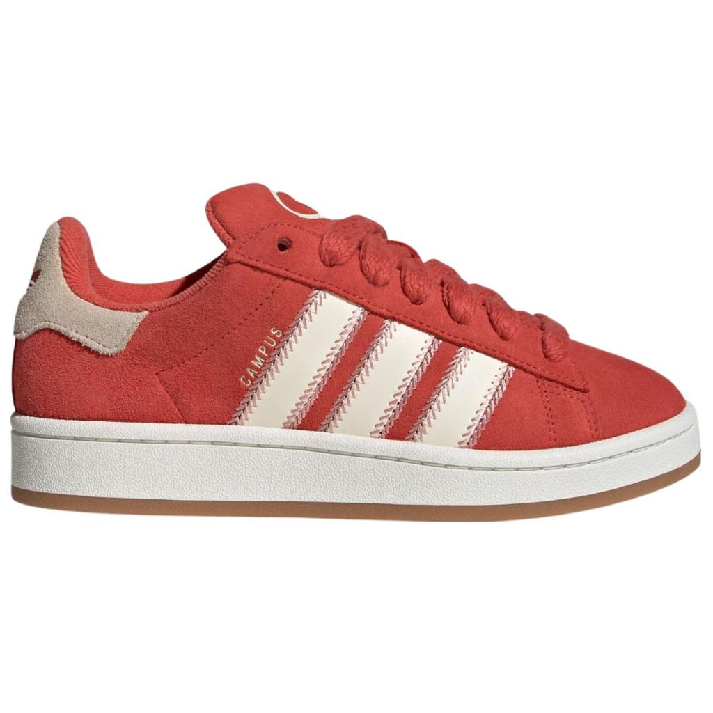 Adidas  Campus 00s Crew Red White Women Sneakers Cream-White Core-White JQ5805